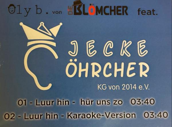 Jecke Öhrcher CD - Luur Hin!