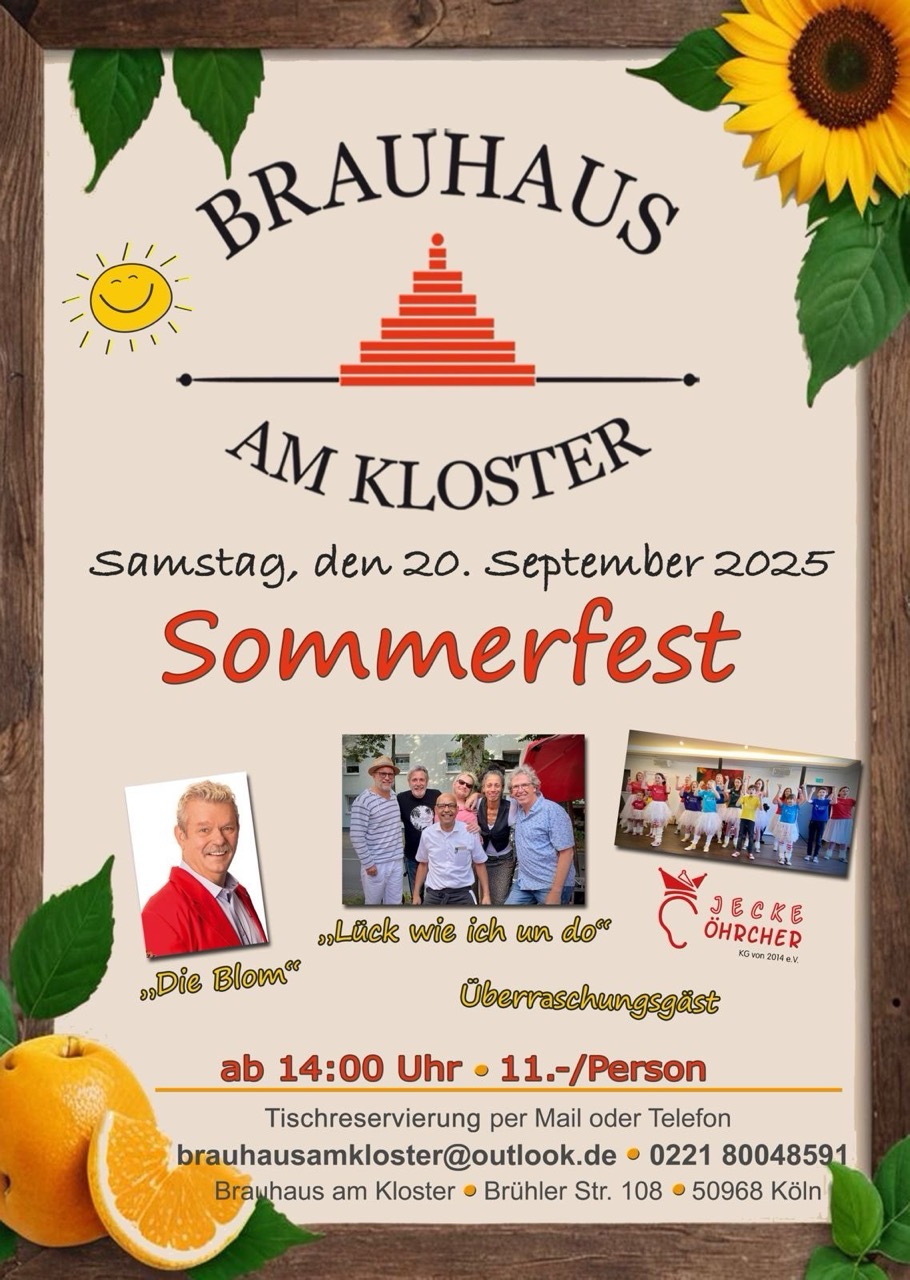 Brauhaus am Kloster Sommerfest